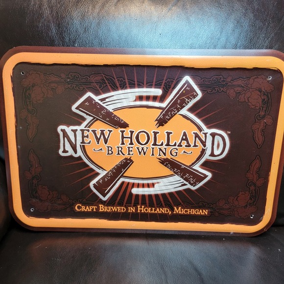 New Holland Brewing Metal Sign 15x10 Beer Ale Brewery Michigan - Picture 1 of 4